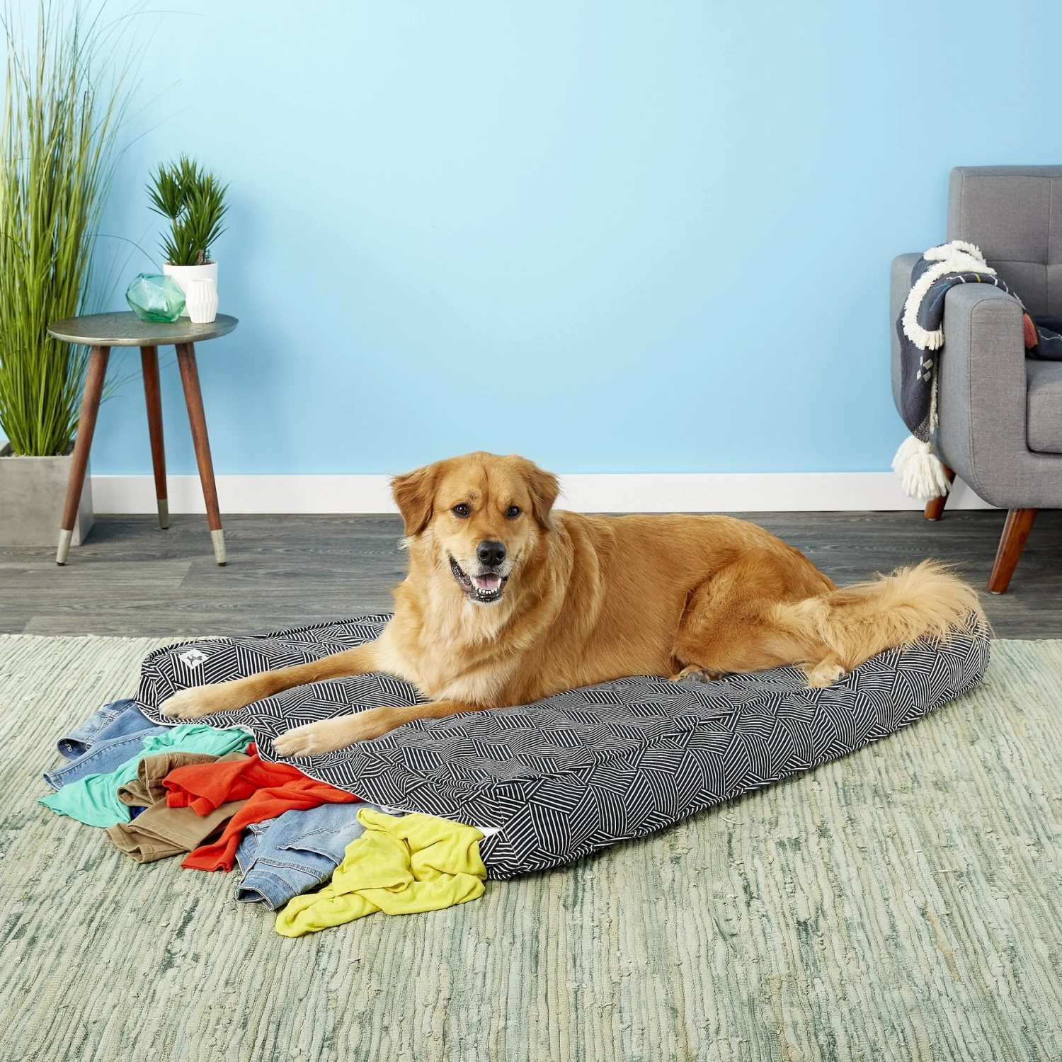 Molly Mutt Rough Gem Square Dog Bed Duvet Cover