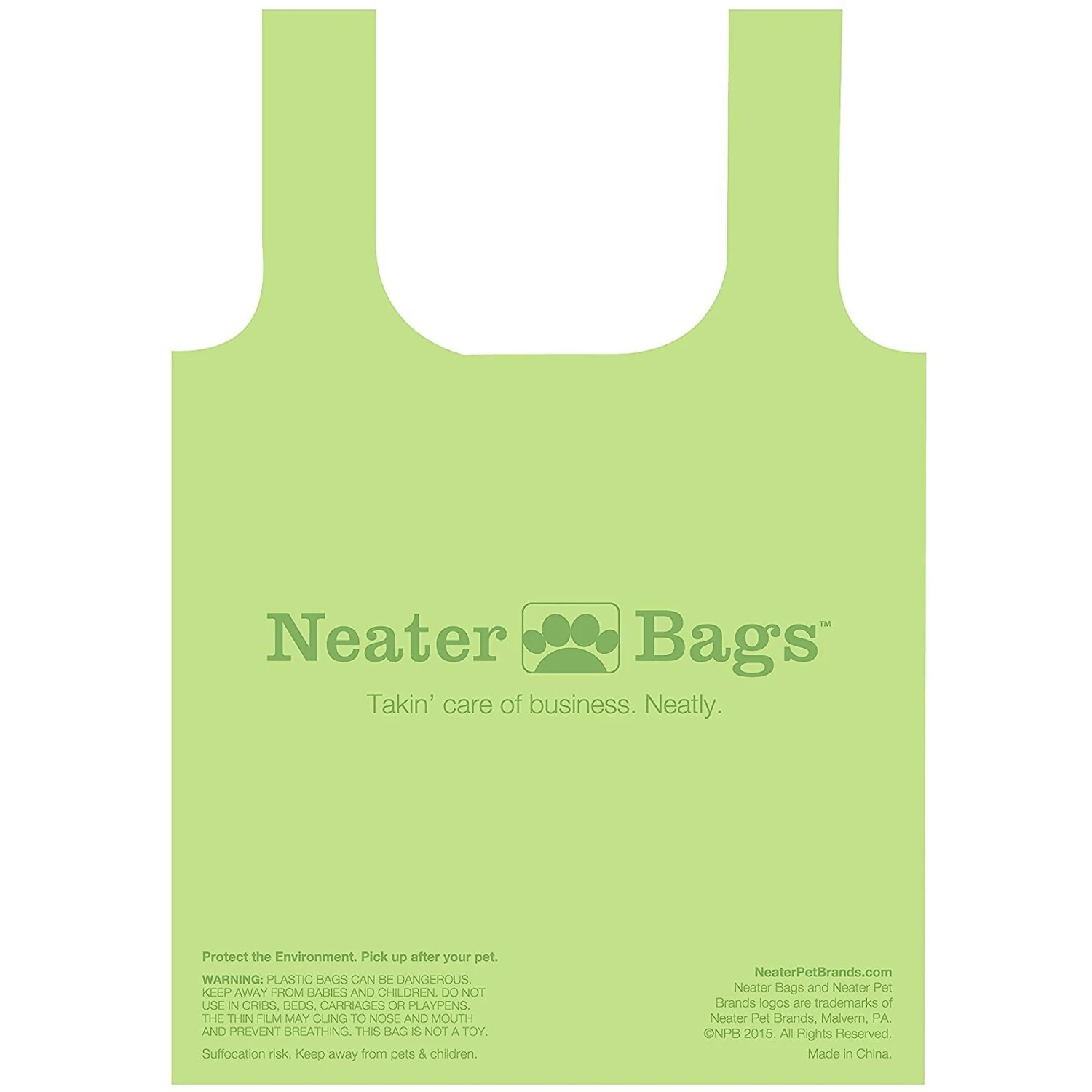 Neater Pets Neater Bags Easy-Tie Tissue-Like Dispensing Pet Waste Refill Bags - Image 2