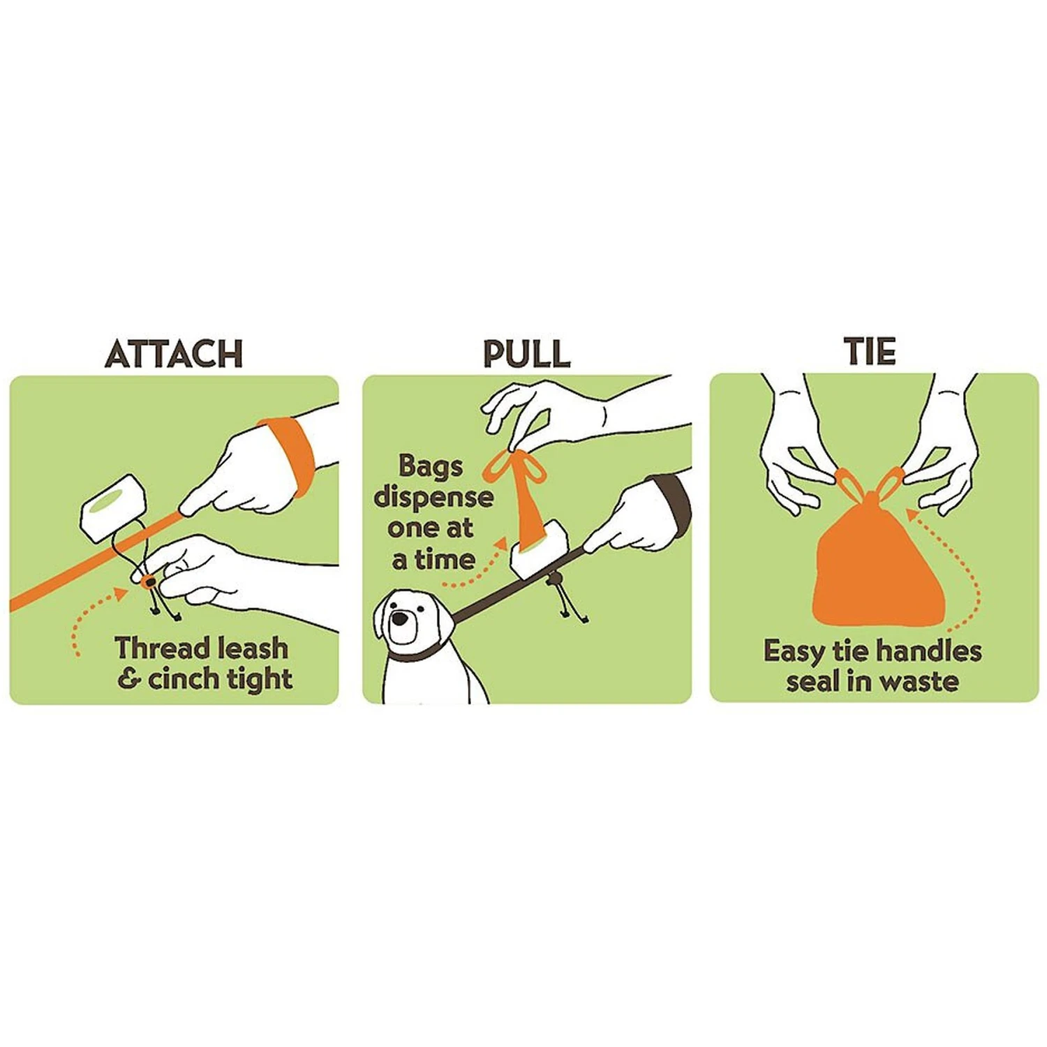 Neater Pets Neater Bags Easy-Tie Tissue-Like Dispensing Pet Waste Refill Bags - Image 3