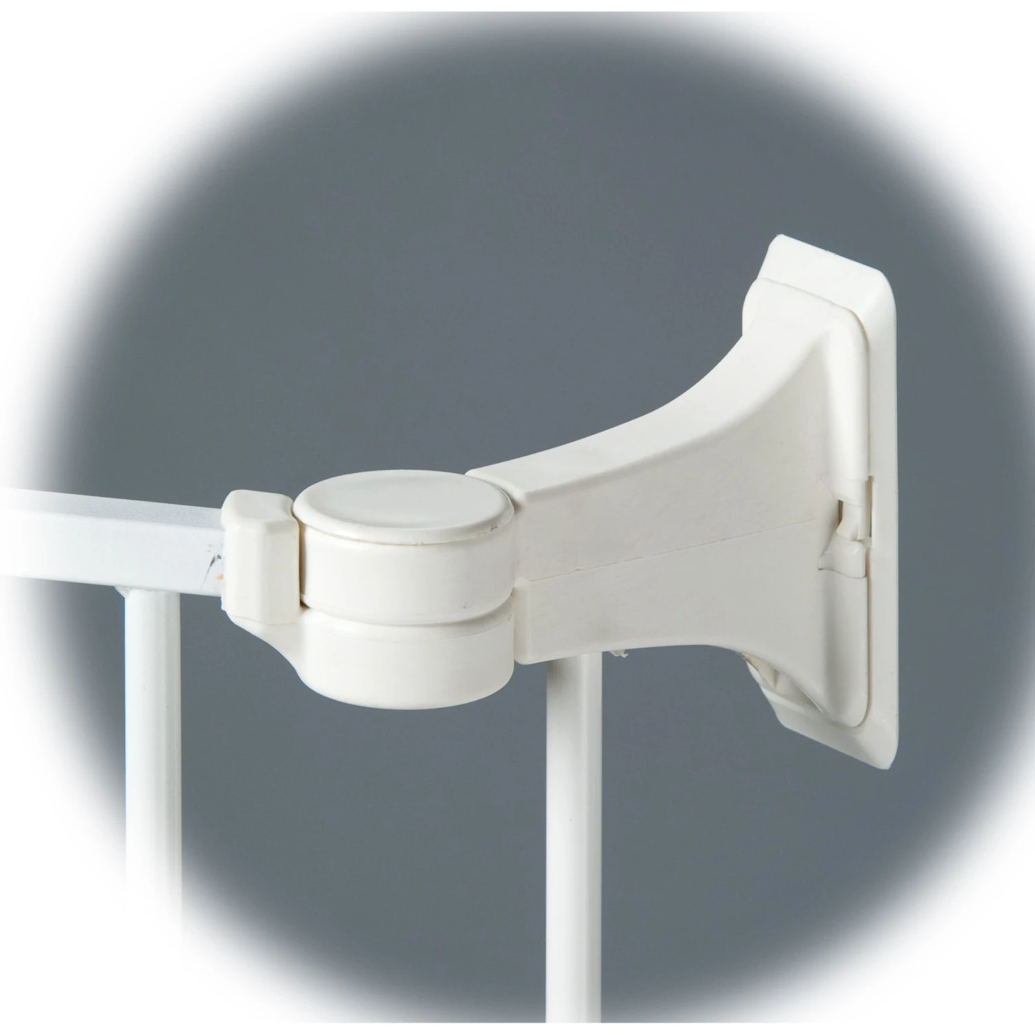 Command Pet Products Auto Closing Custom Fit Pet Gate, White - Image 4