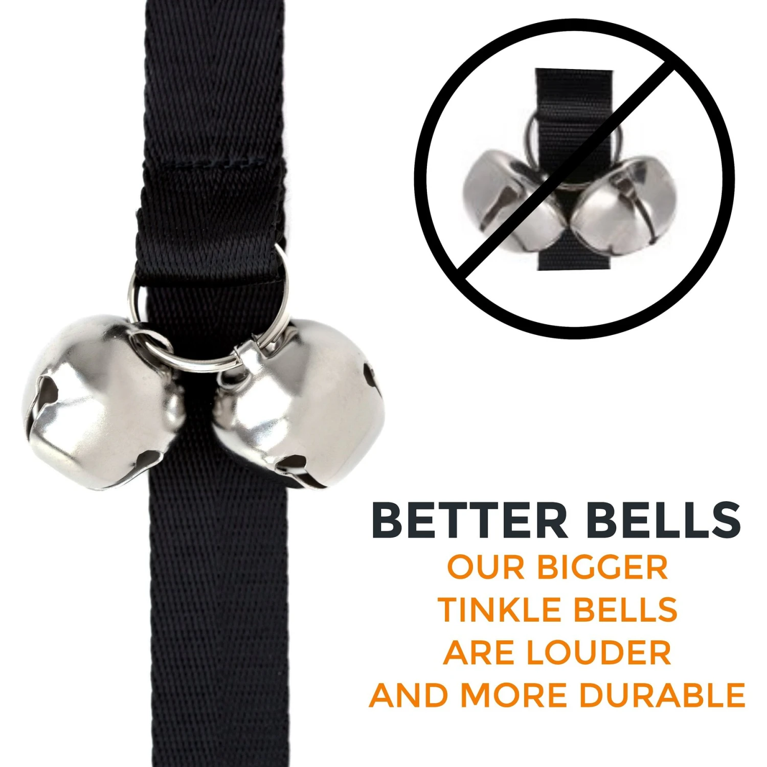 Mighty Paw Tinkle Bells With Charm Dog Doorbells - Image 2