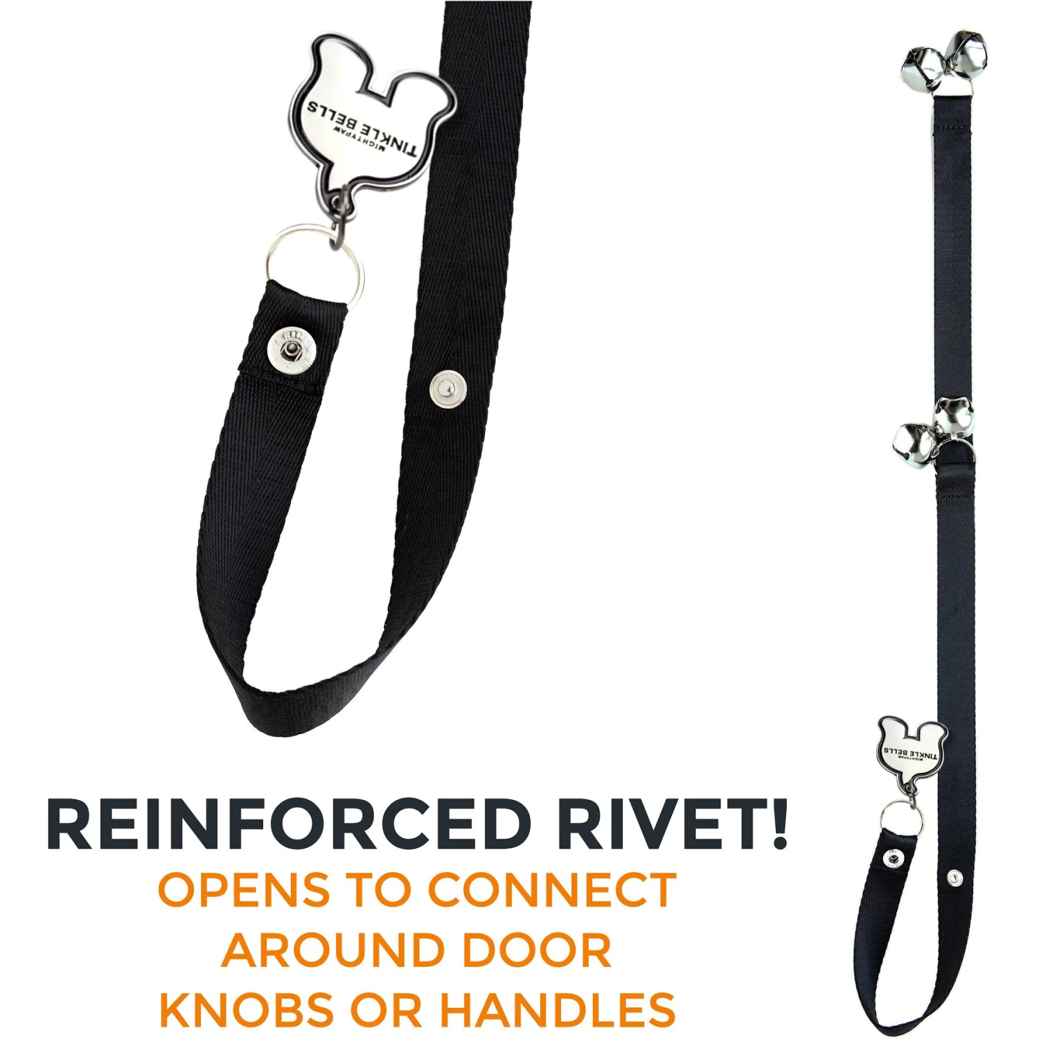 Mighty Paw Tinkle Bells With Charm Dog Doorbells - Image 3