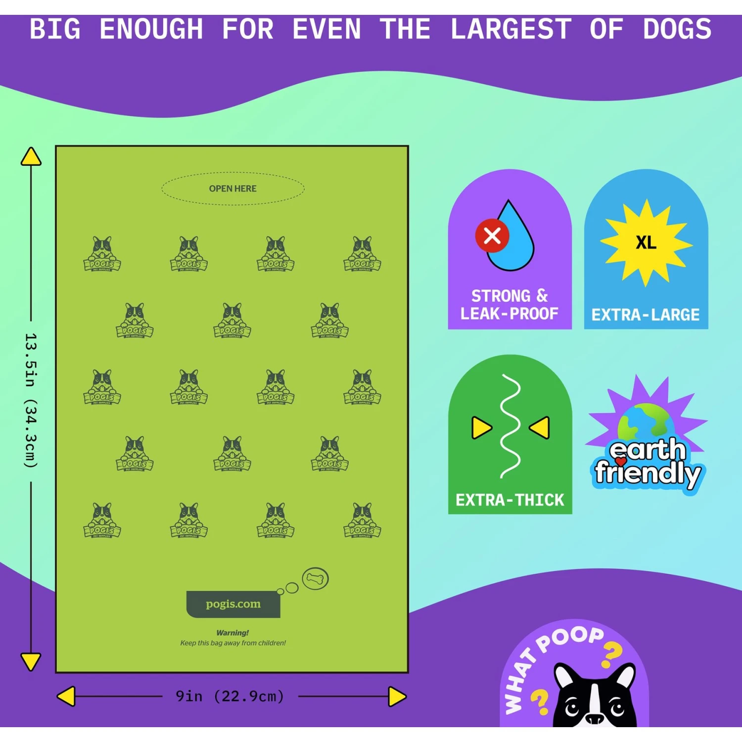 Pogi's Pet Supplies Pantry Pack Poop Bags - Image 2