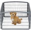 IRIS USA 4-Panel Dog Exercise Playpen, 24-in