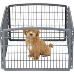 IRIS USA 4-Panel Dog Exercise Playpen, 24-in