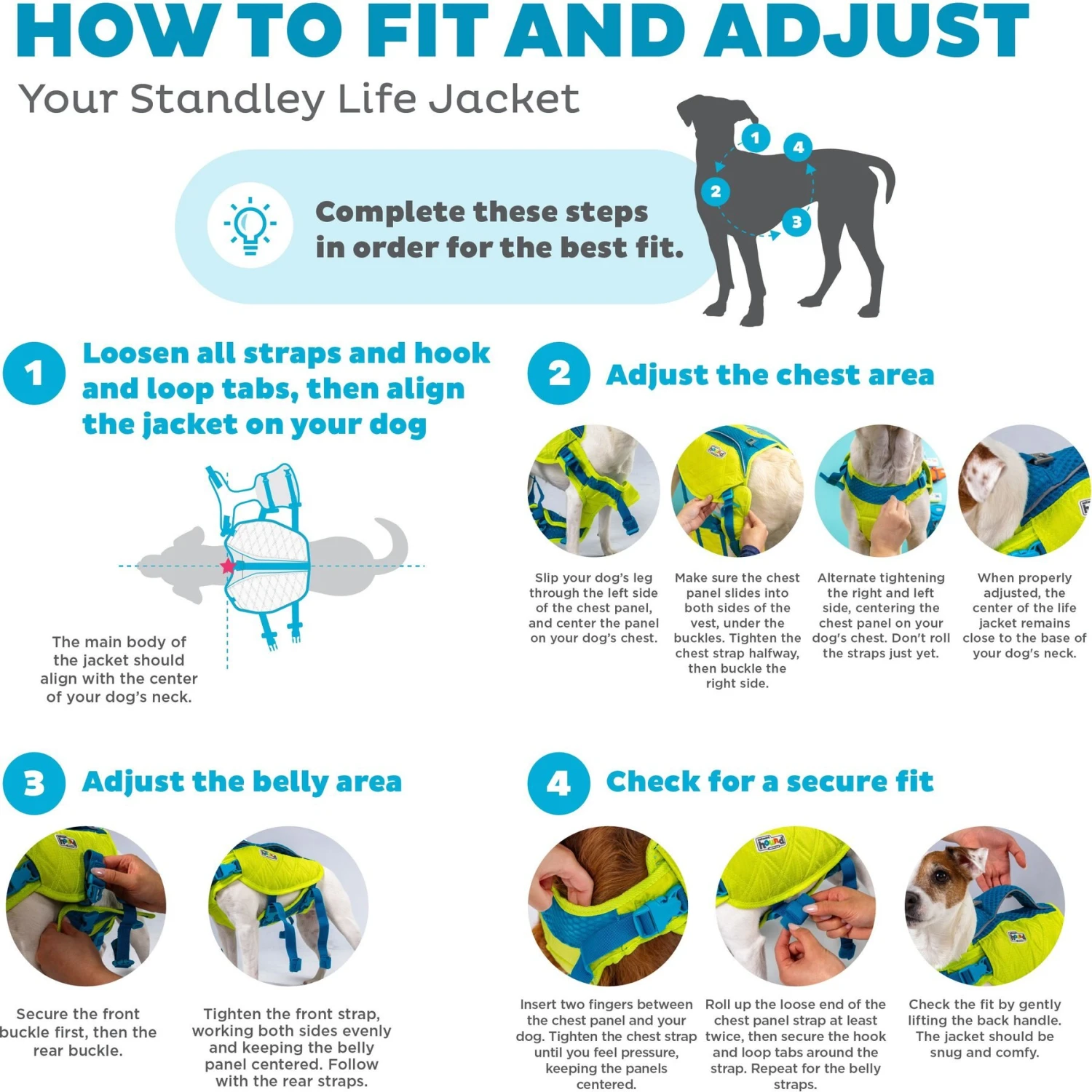 Outward Hound Standley Sport Dog Life Jacket - Image 3