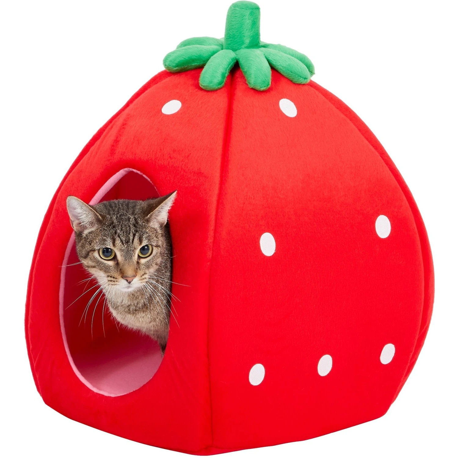 YML Strawberry Covered Cat & Dog Bed - Image 6