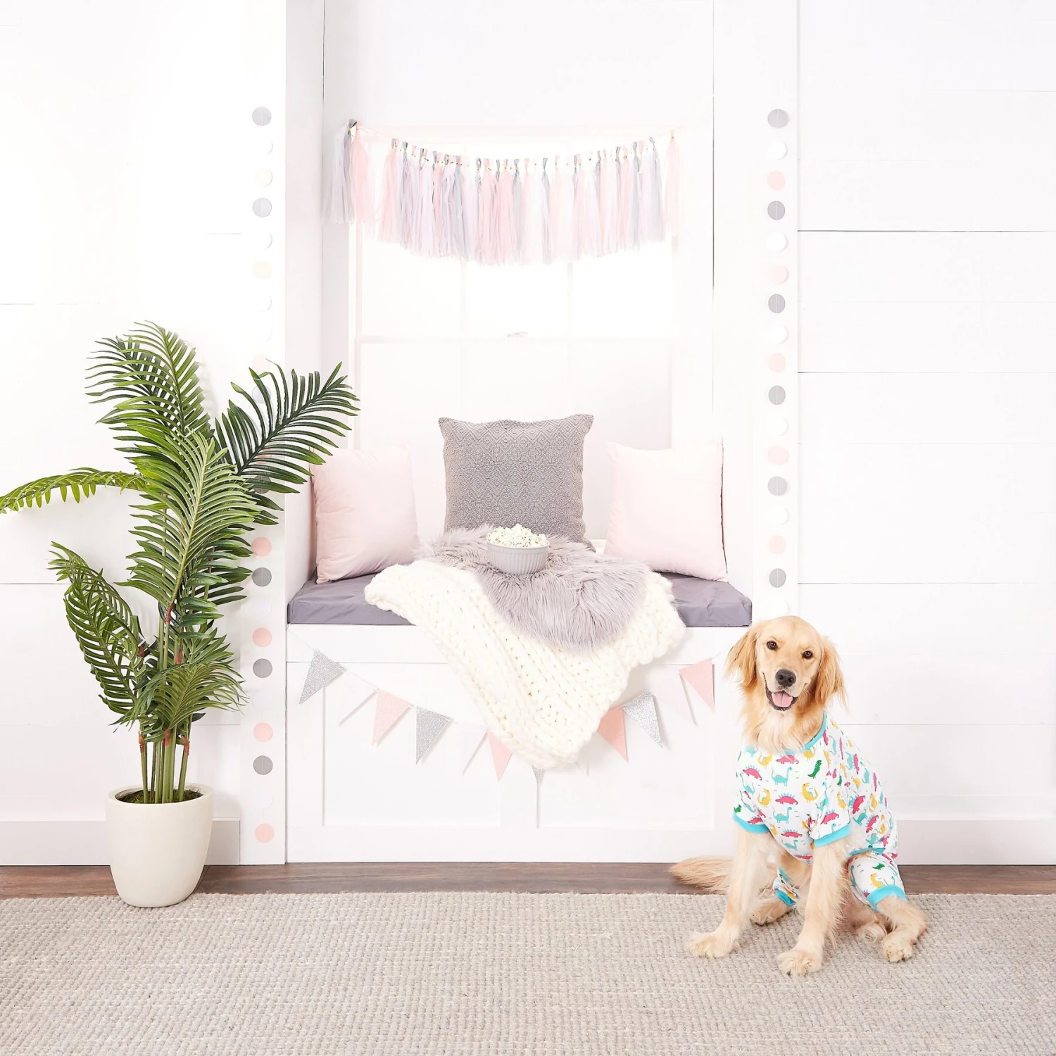 Frisco Dinosaur Print Dog & Cat Jersey PJs - Image 6