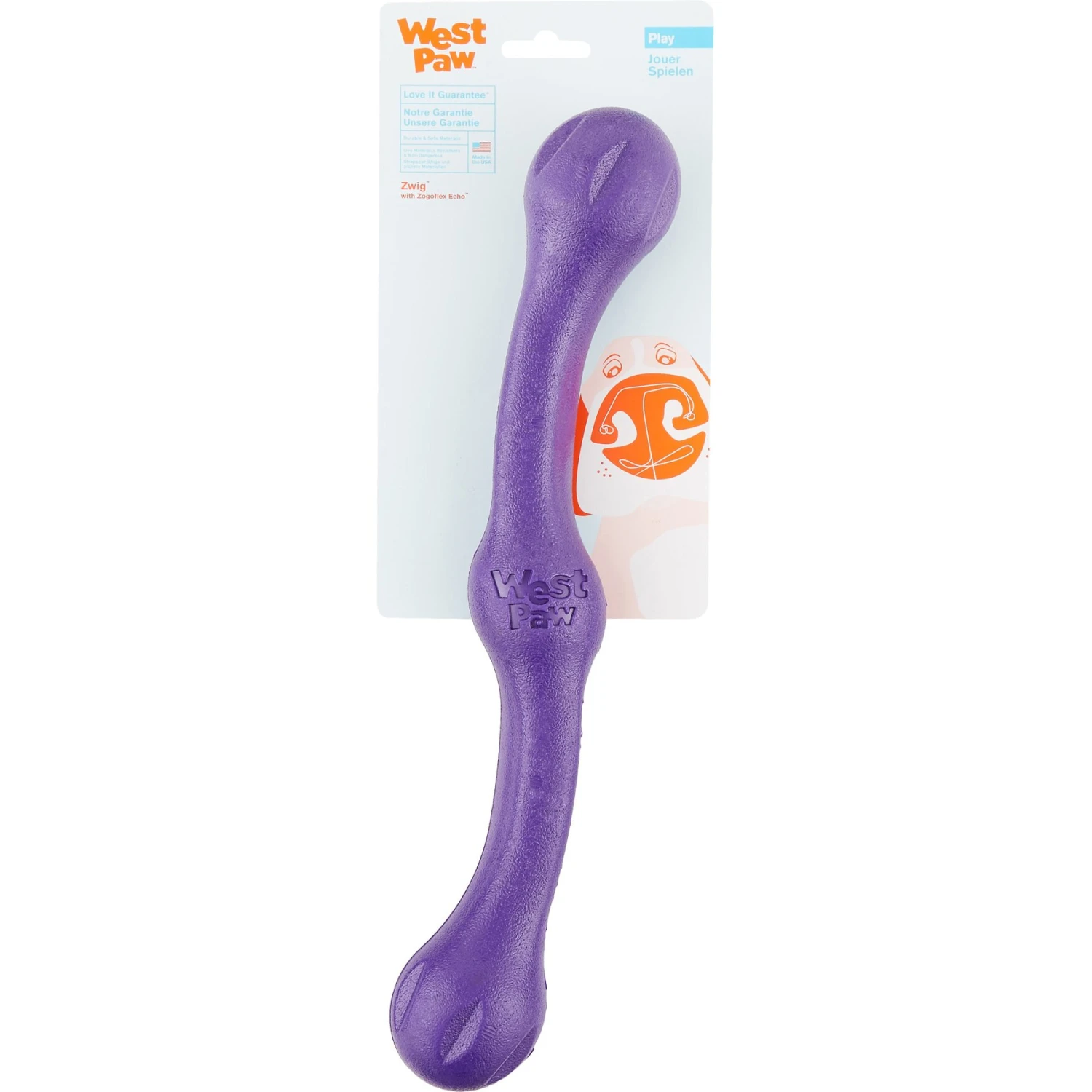 West Paw Echo Collection Zwig Dog Toy - Image 2