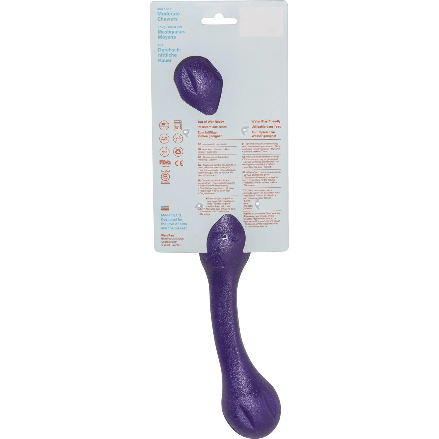 West Paw Echo Collection Zwig Dog Toy - Image 3