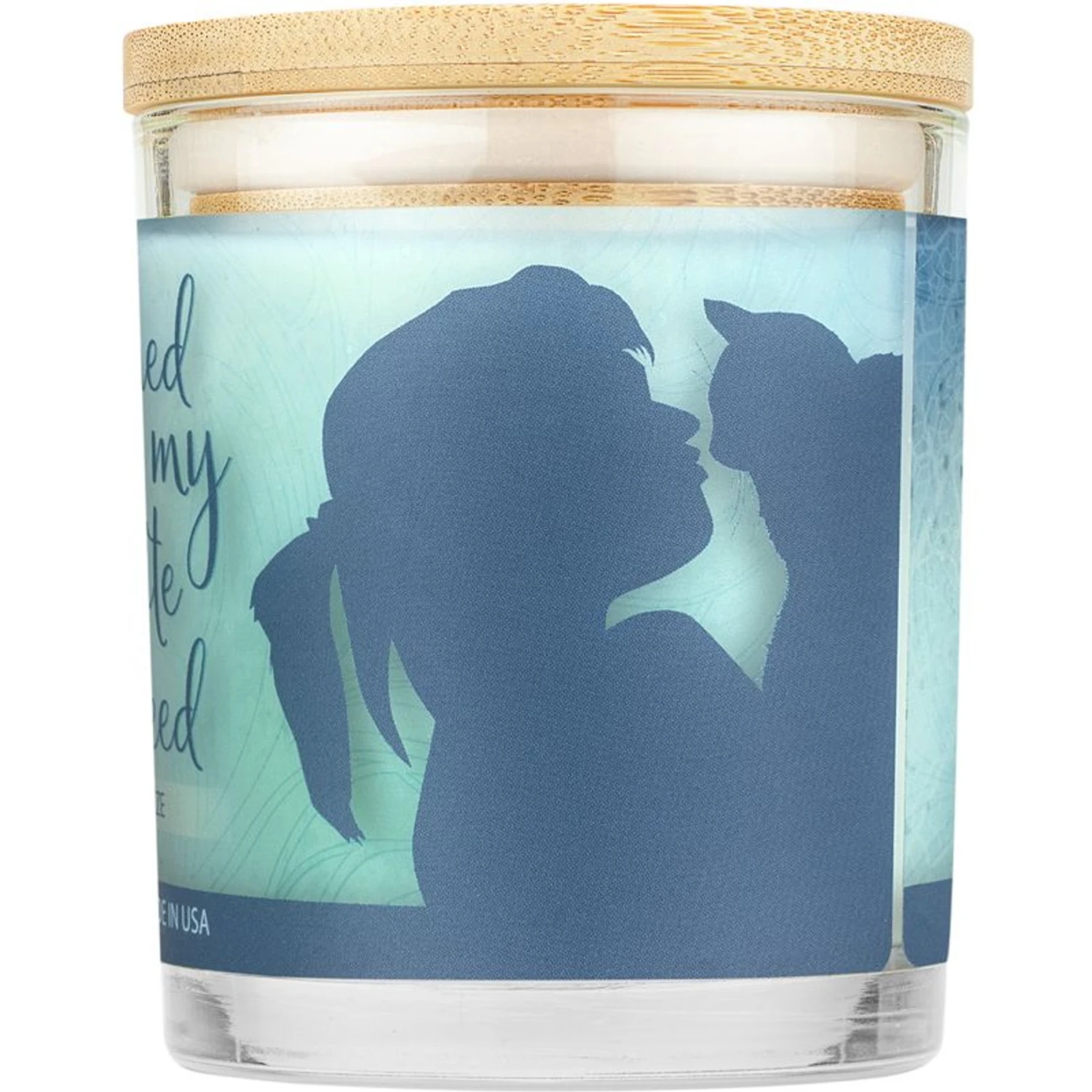Pet House Ocean Breeze Natural Plant-Based Wax Sentiment Candle - Image 3