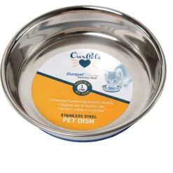 OurPets Durapet Premium Stainless Steel Cat & Dog Bowl
