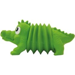 Outward Hound Accordionz Gator Stuffing-Free Squeaky Dog Toy