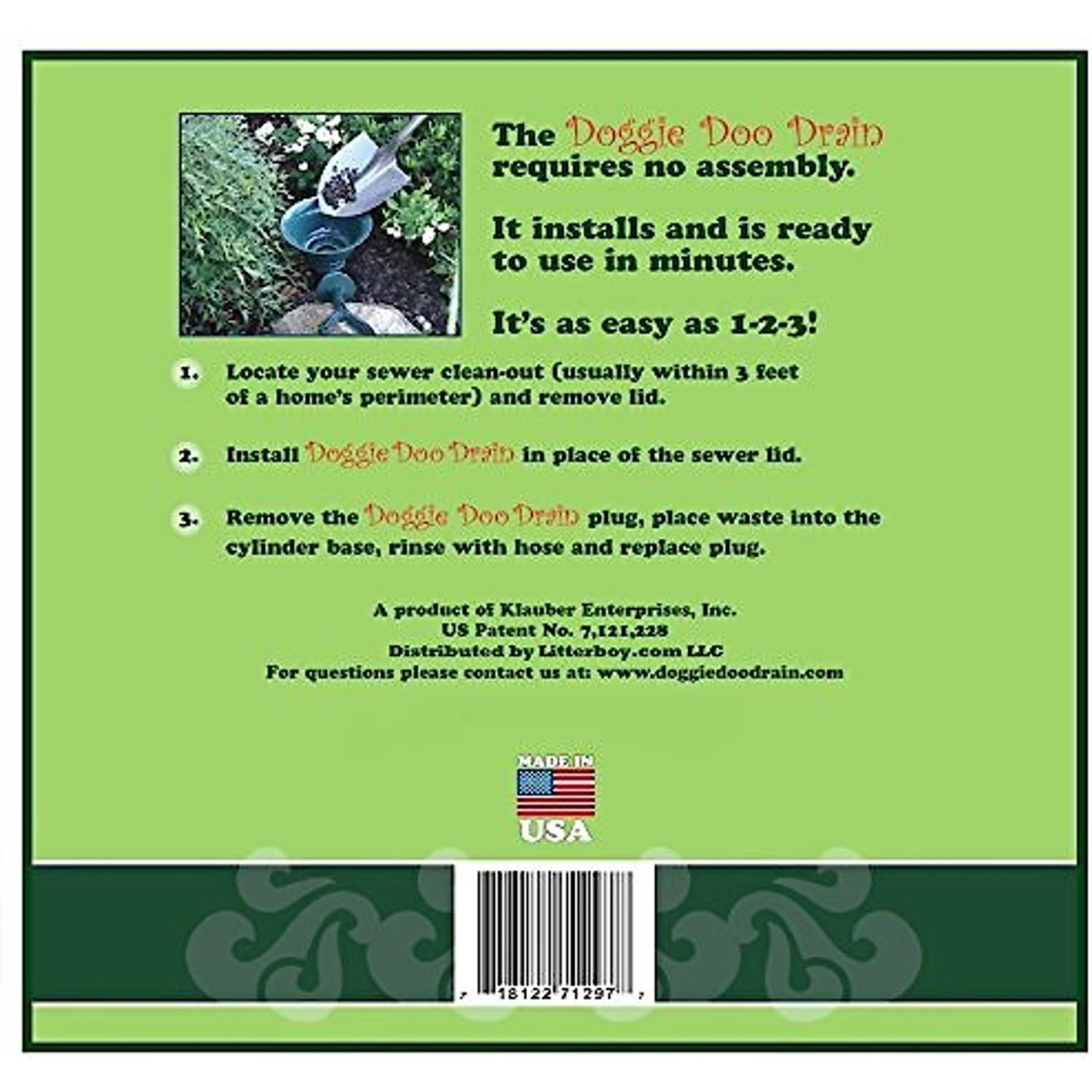 Doggie Doo Drain Pet Waste Removal - Image 5