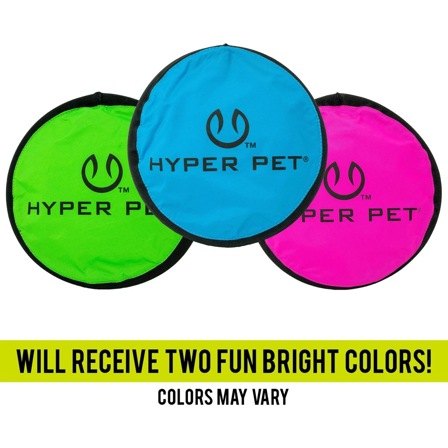 Hyper Pet Flippy Flopper Flying Disc Dog Toy - Image 2