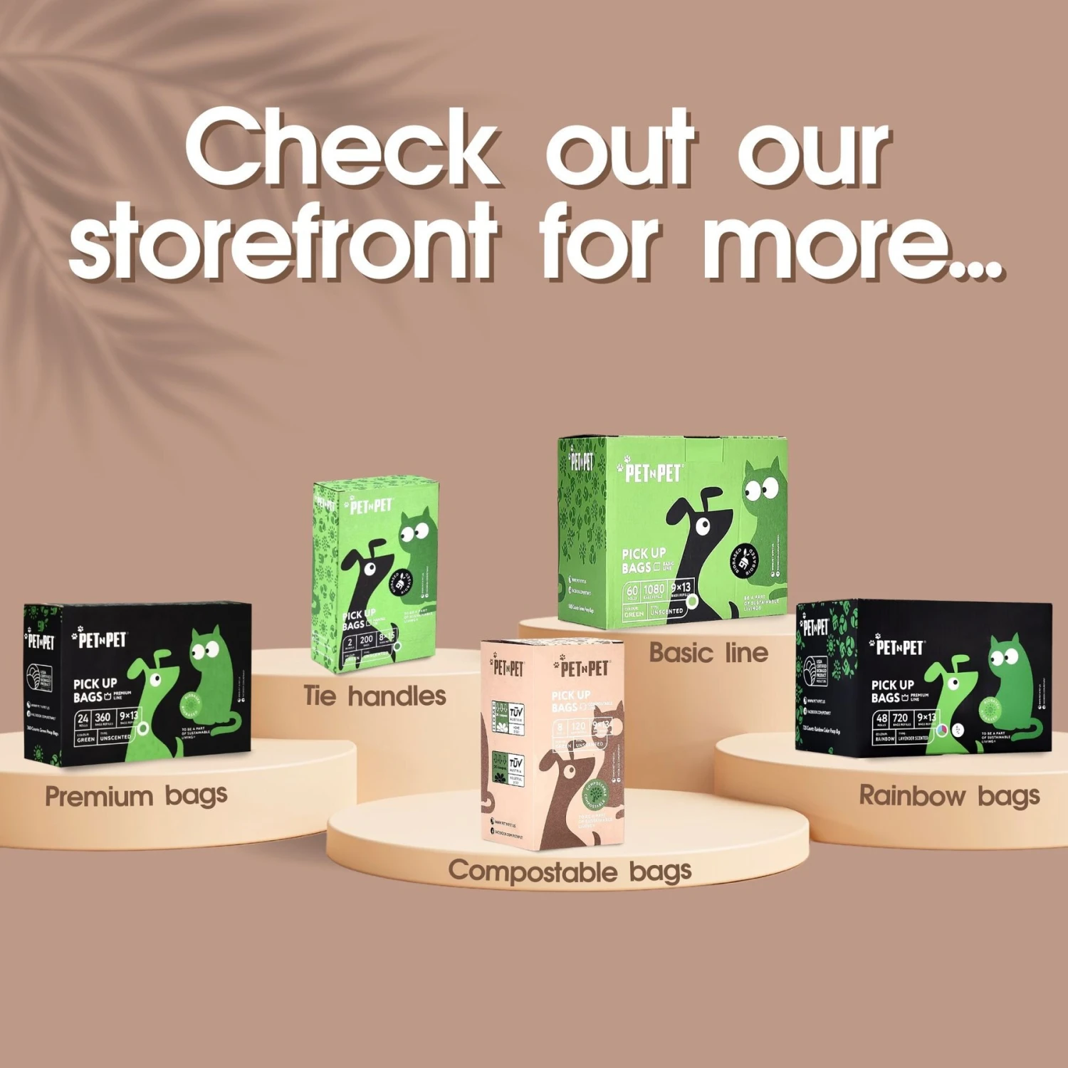 PET N PET Compostable Poop Bags - Image 8