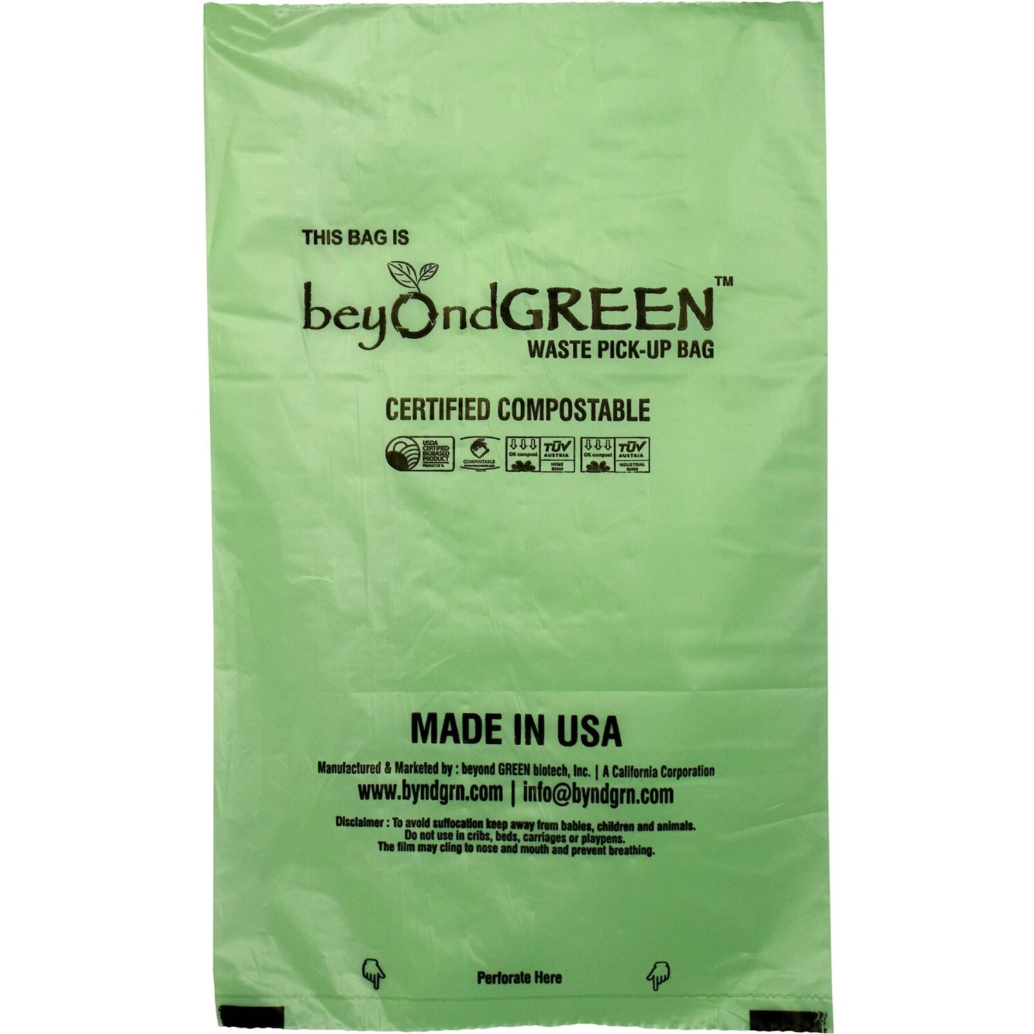 BeyondGREEN Plant-Based Dog Waste Bags - Image 2