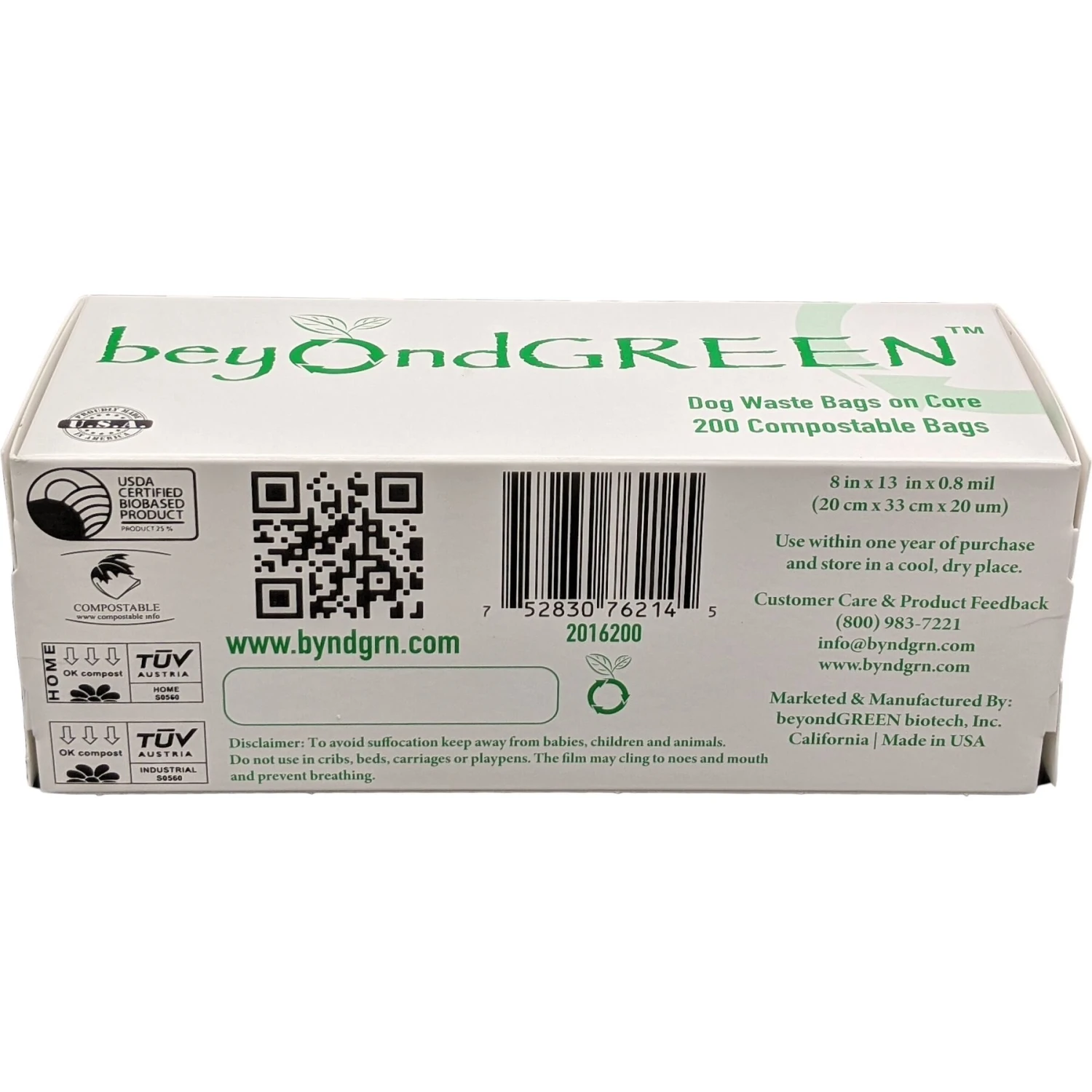 BeyondGREEN Plant-Based Dog Waste Bags - Image 4