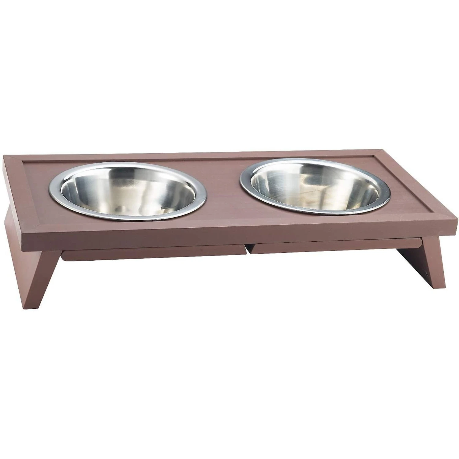 New Age Pet EcoFLEX Elevated Double Diner Dog Bowl - Image 2
