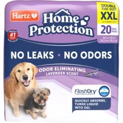 Hartz Home Protection No Odor No Leaks Lavender Scented XX-Large Dog Pads