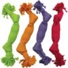 Ethical Pet Super Squeak Rope Dog Toy, Color Varies
