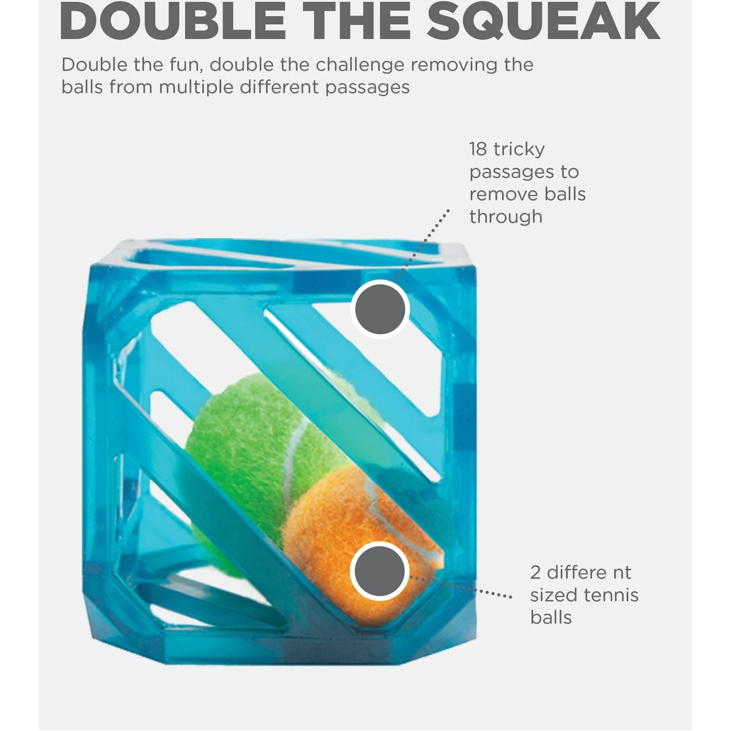 Outward Hound Puzzle Cube Interactive Dog Toy - Image 2