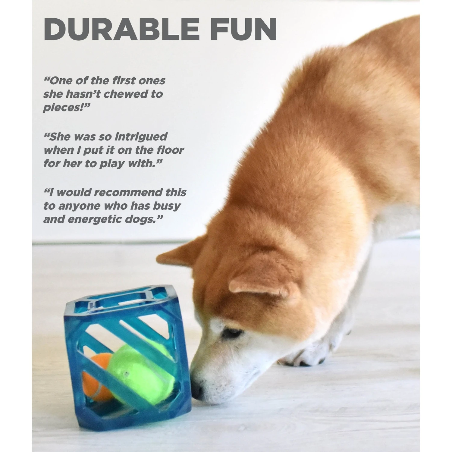 Outward Hound Puzzle Cube Interactive Dog Toy - Image 4