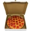 Fab Dog Box Of Pizzas Squeaky Stuffing-Free Plush Dog Toy