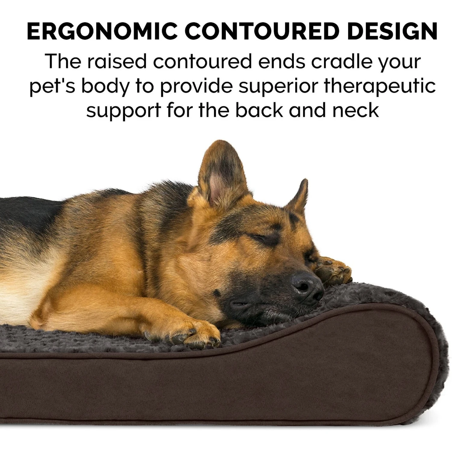 FurHaven Ultra Plush Luxe Lounger Cooling Gel Dog Bed With Removable Cover - Image 8