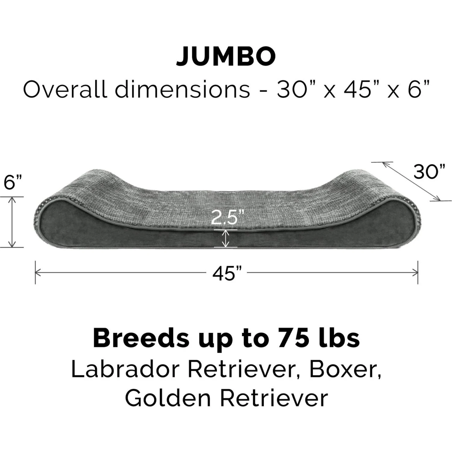 FurHaven Minky Plush Luxe Lounger Cooling Gel Dog Bed With Removable Cover - Image 5