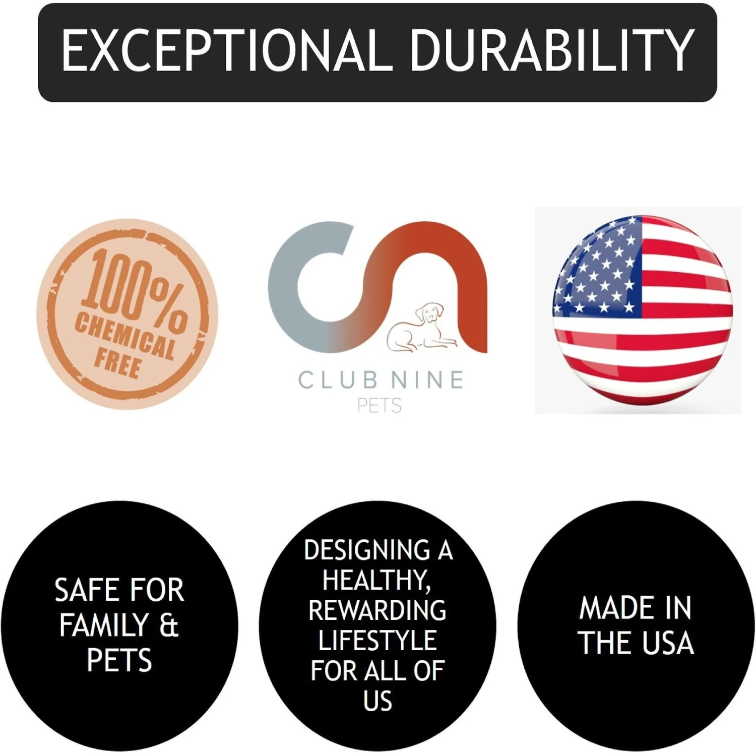 Club Nine Pets Modern Sofa Cat & Dog Bed, Black - Image 6