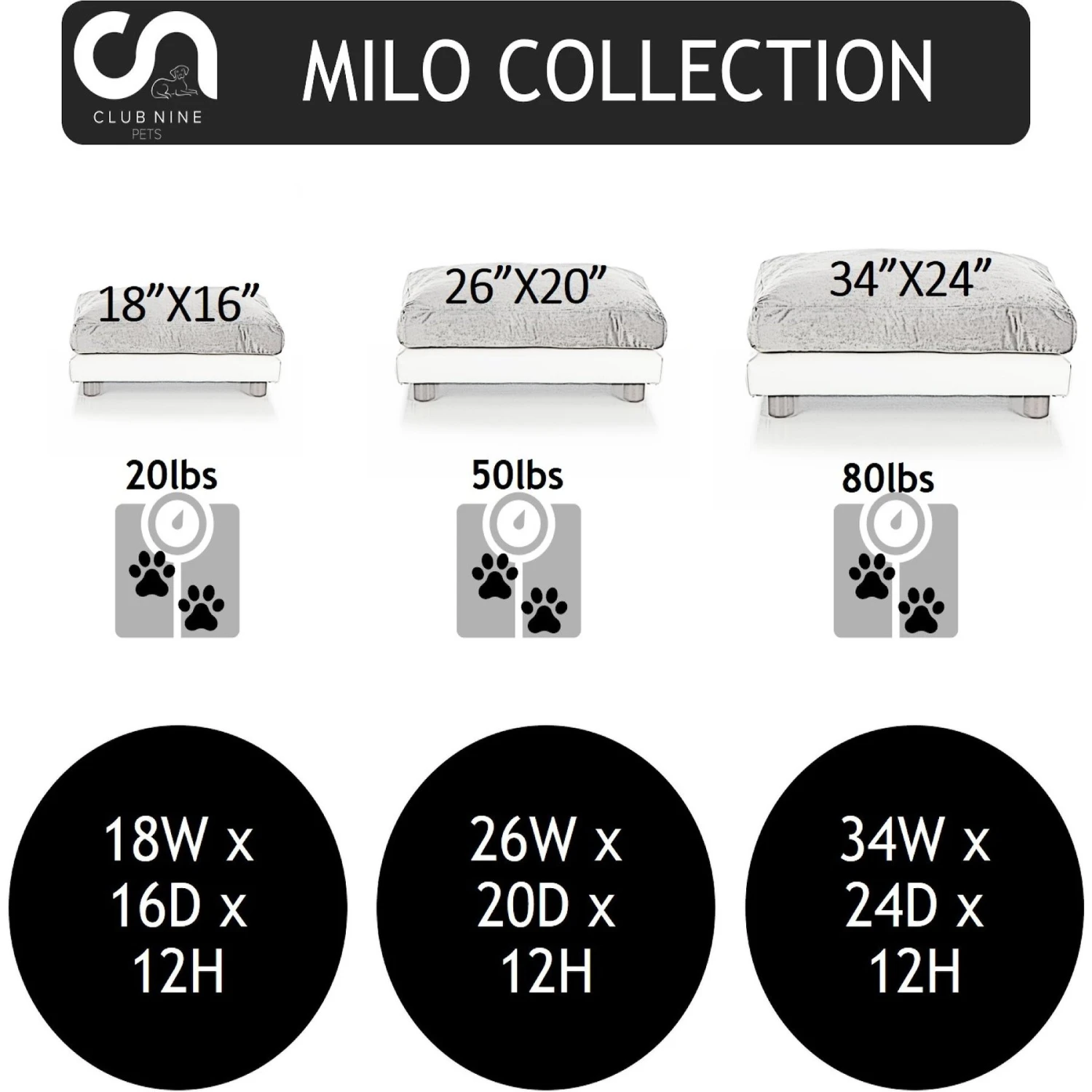 Club Nine Pets Soho Milo Sofa Cat & Dog Bed, Brown - Image 2