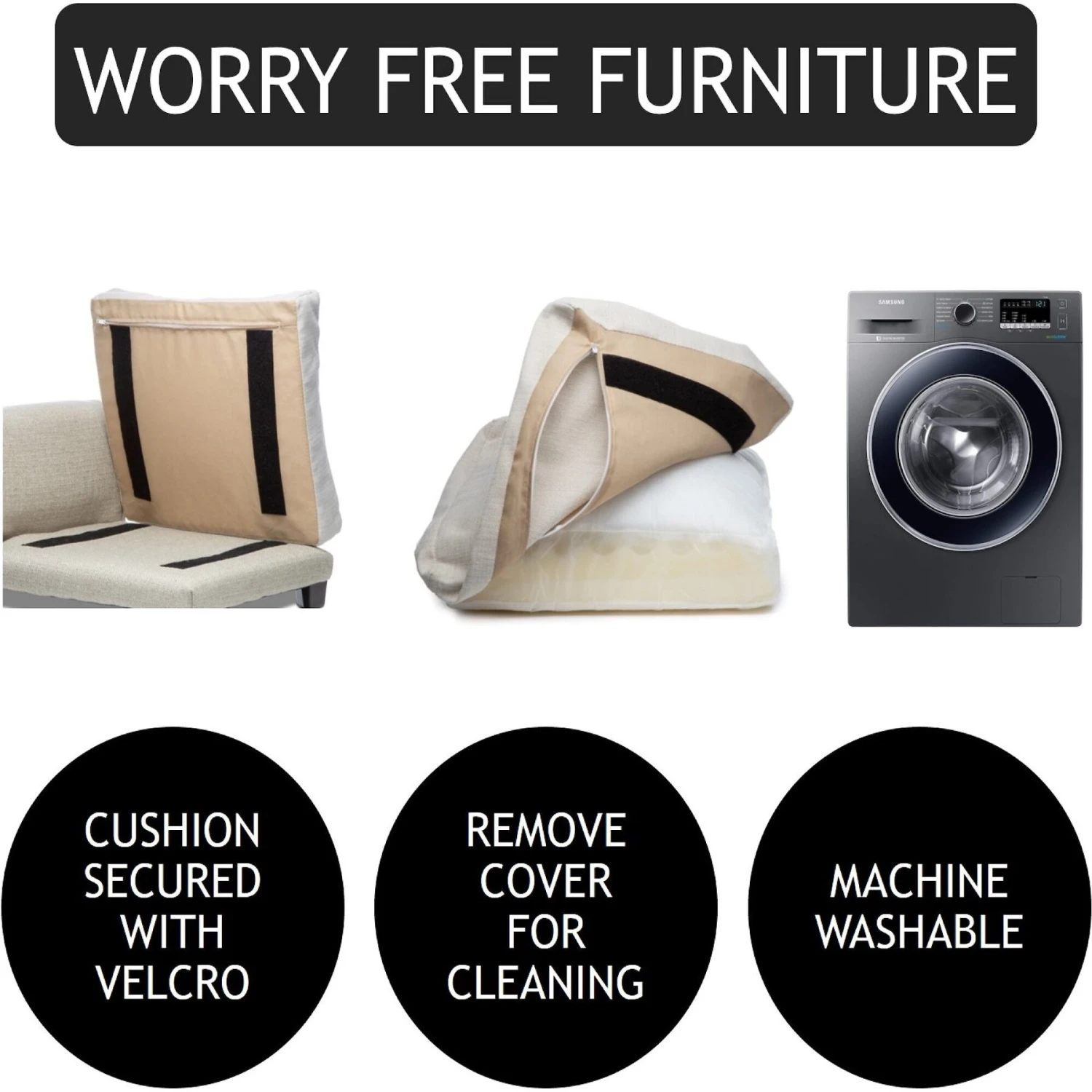 Club Nine Pets Soho Milo Sofa Cat & Dog Bed, Brown - Image 4