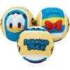 Disney Donald Duck Fetch Squeaky Tennis Ball Dog Toy, 3 Count