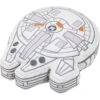 STAR WARS MILLENNIUM FALCON Ballistic Nylon Plush Squeaky Dog Toy