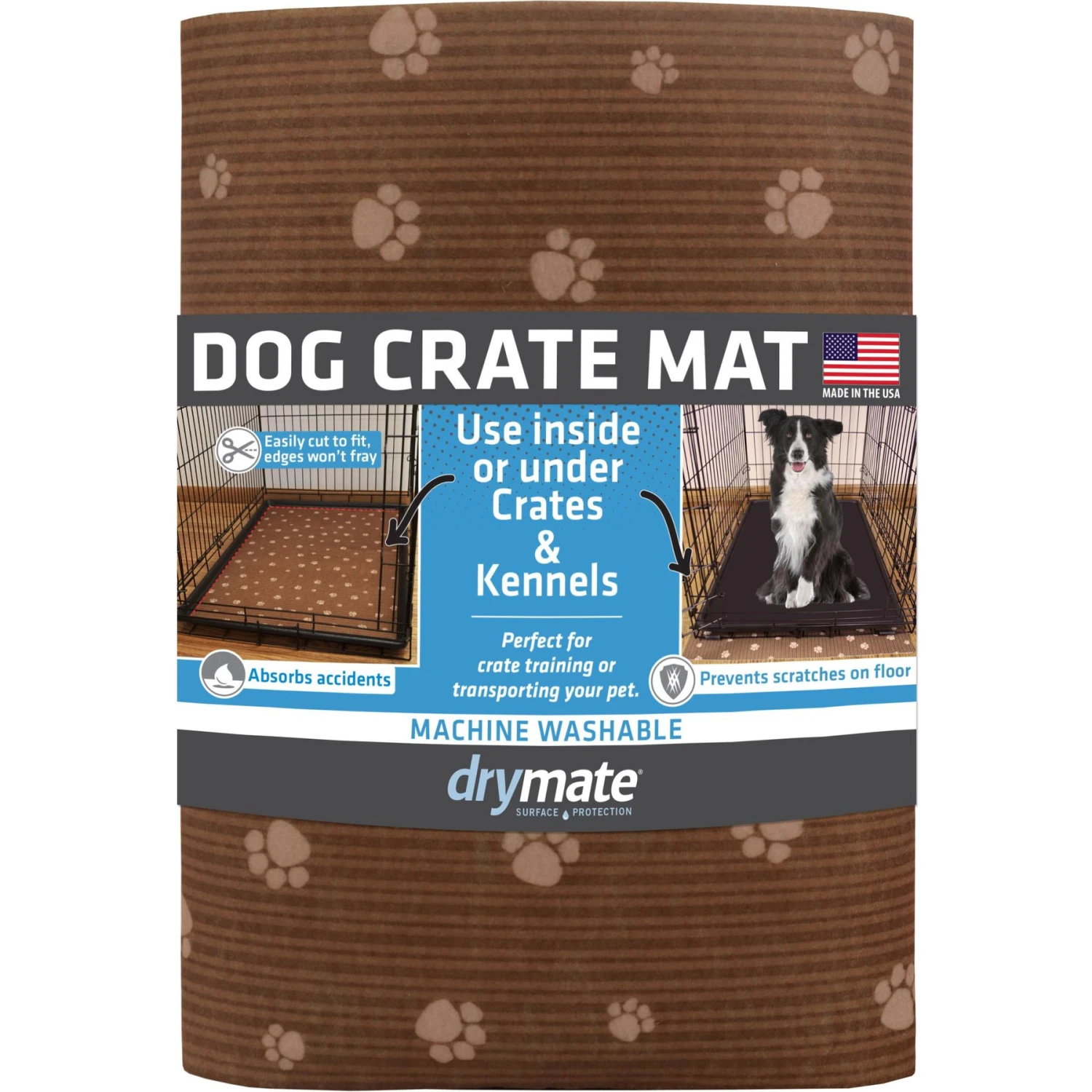 Drymate Protective Dog Crate Mat Liner Potty Training Pad