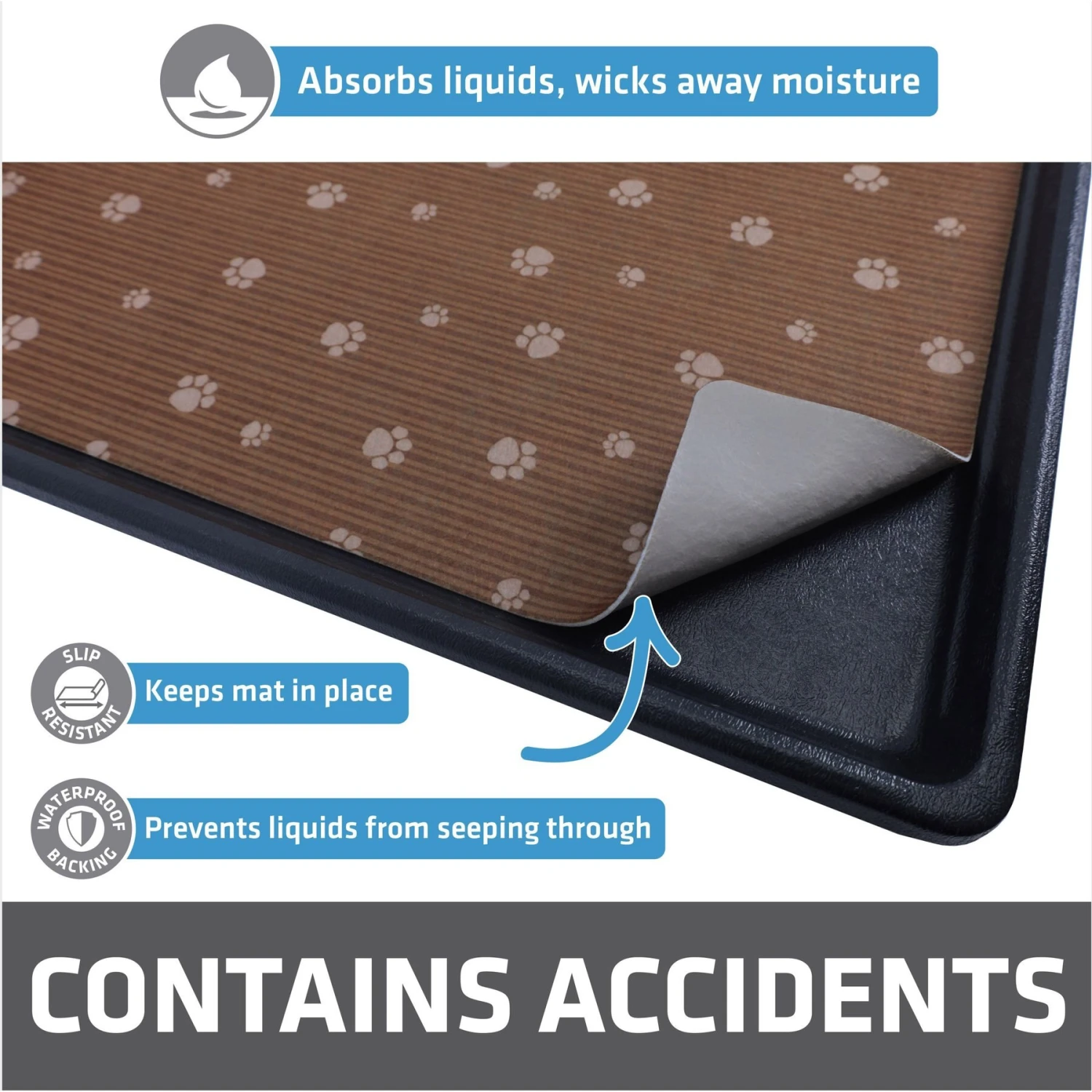 Drymate Protective Dog Crate Mat Liner Potty Training Pad - Image 2