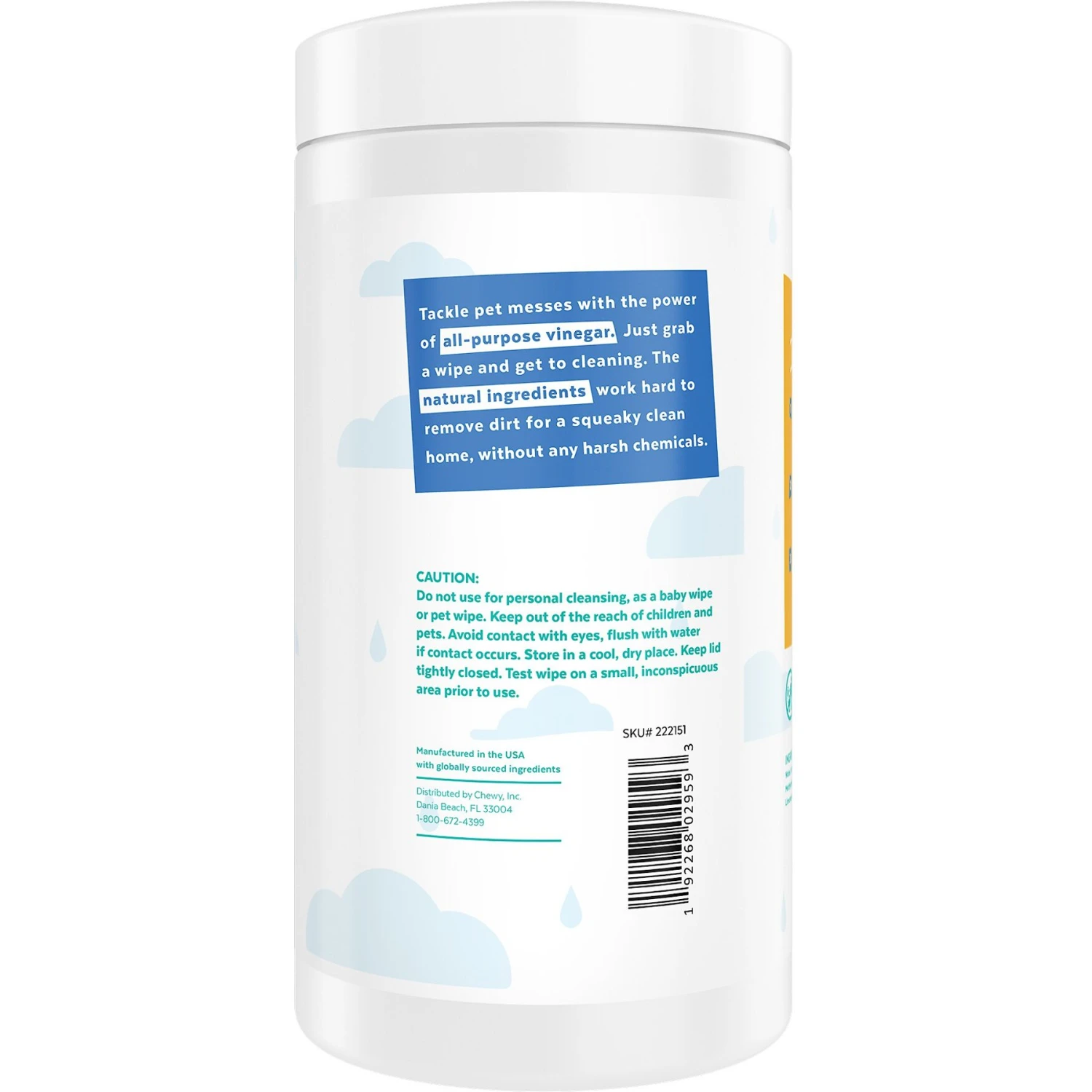 Frisco Vinegar Cleaning Wipes, 70 Count - Image 3