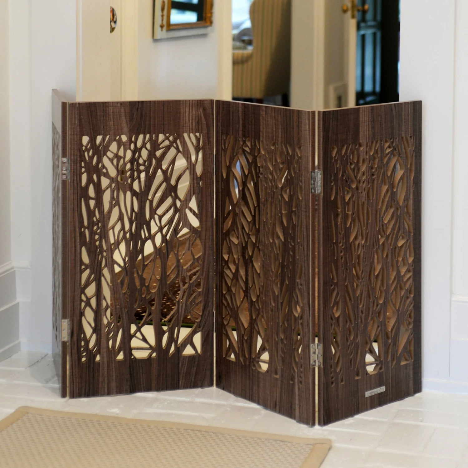 Cardinal Gates Decorative Freestanding Dog Gate