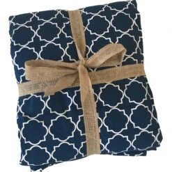 Molly Mutt Romeo & Juliet Dog & Cat Blanket, Navy