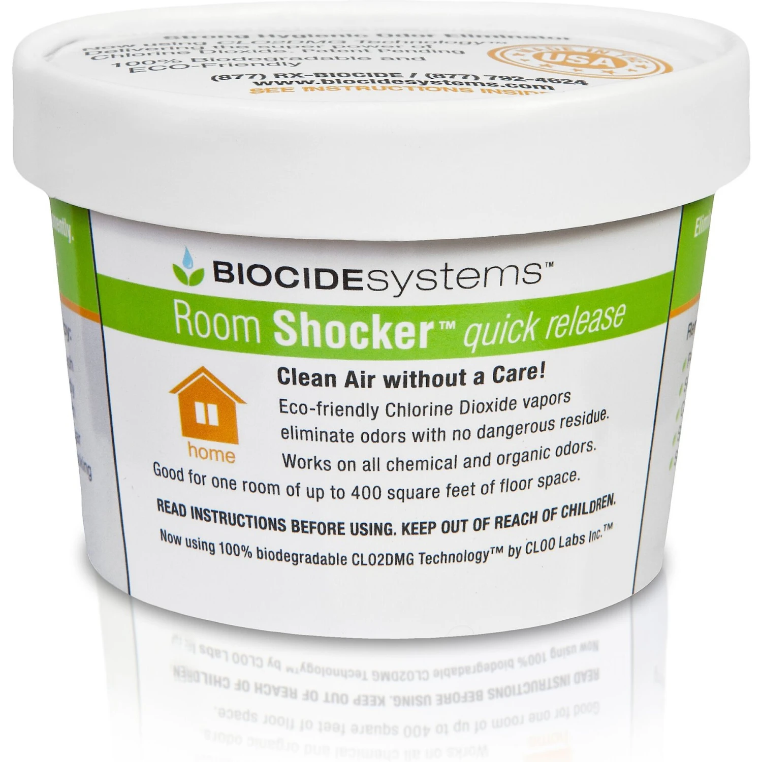 Room Shocker Quick Release Odor Eliminating Vapor