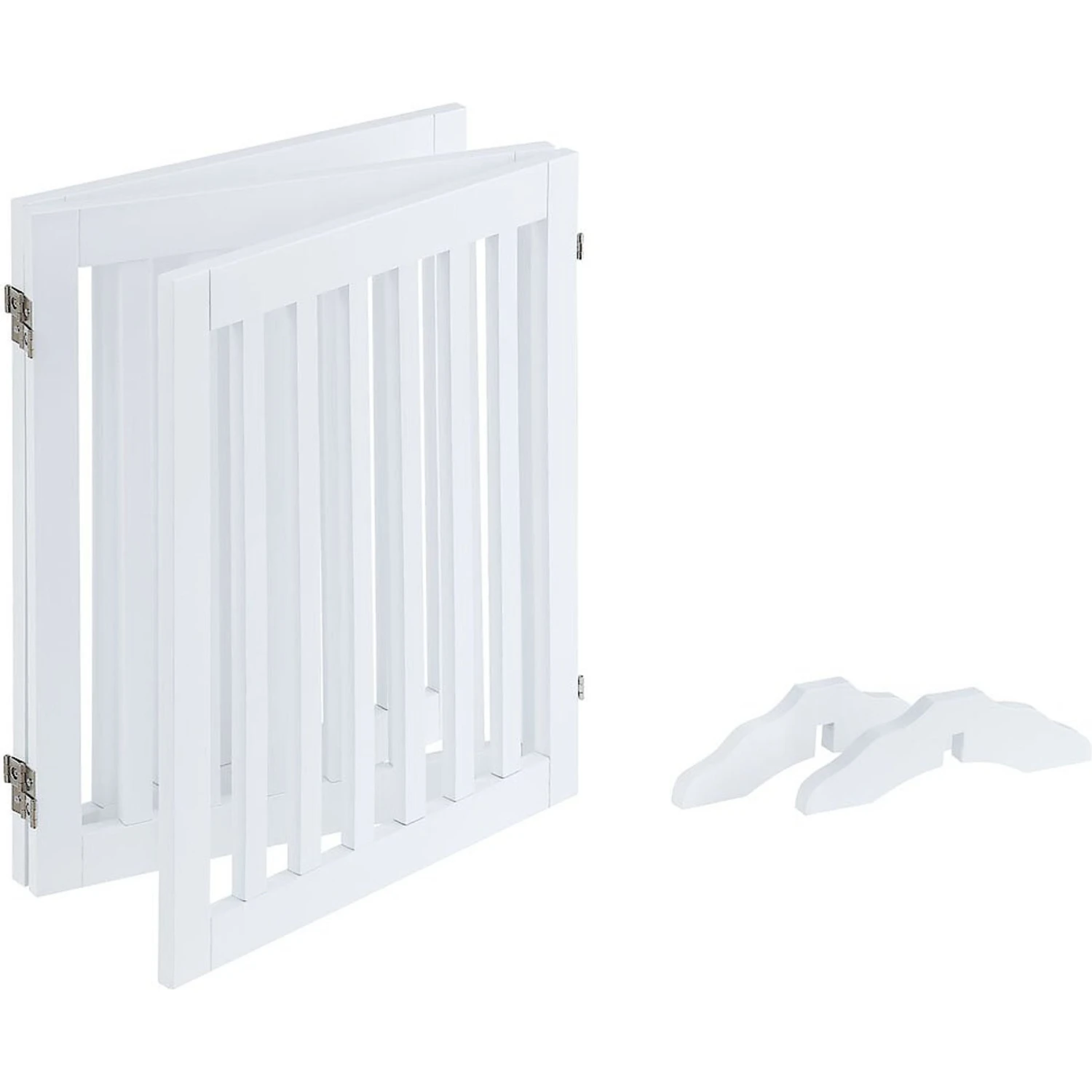 Unipaws 3 Panel Free Standing Dog Gate - Image 4