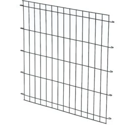 MidWest 54-in Solution Series SL54DD & 1154 Dog Crate Divider Panel, Black, Giant