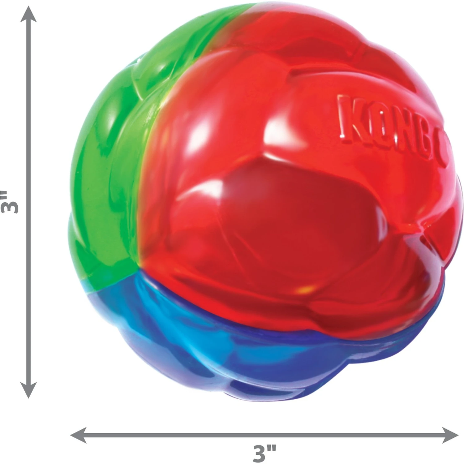 KONG Twistz Ball Dog Toy - Image 2