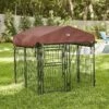 Two By Two Dog Kennel, Black Diamond, 48-in