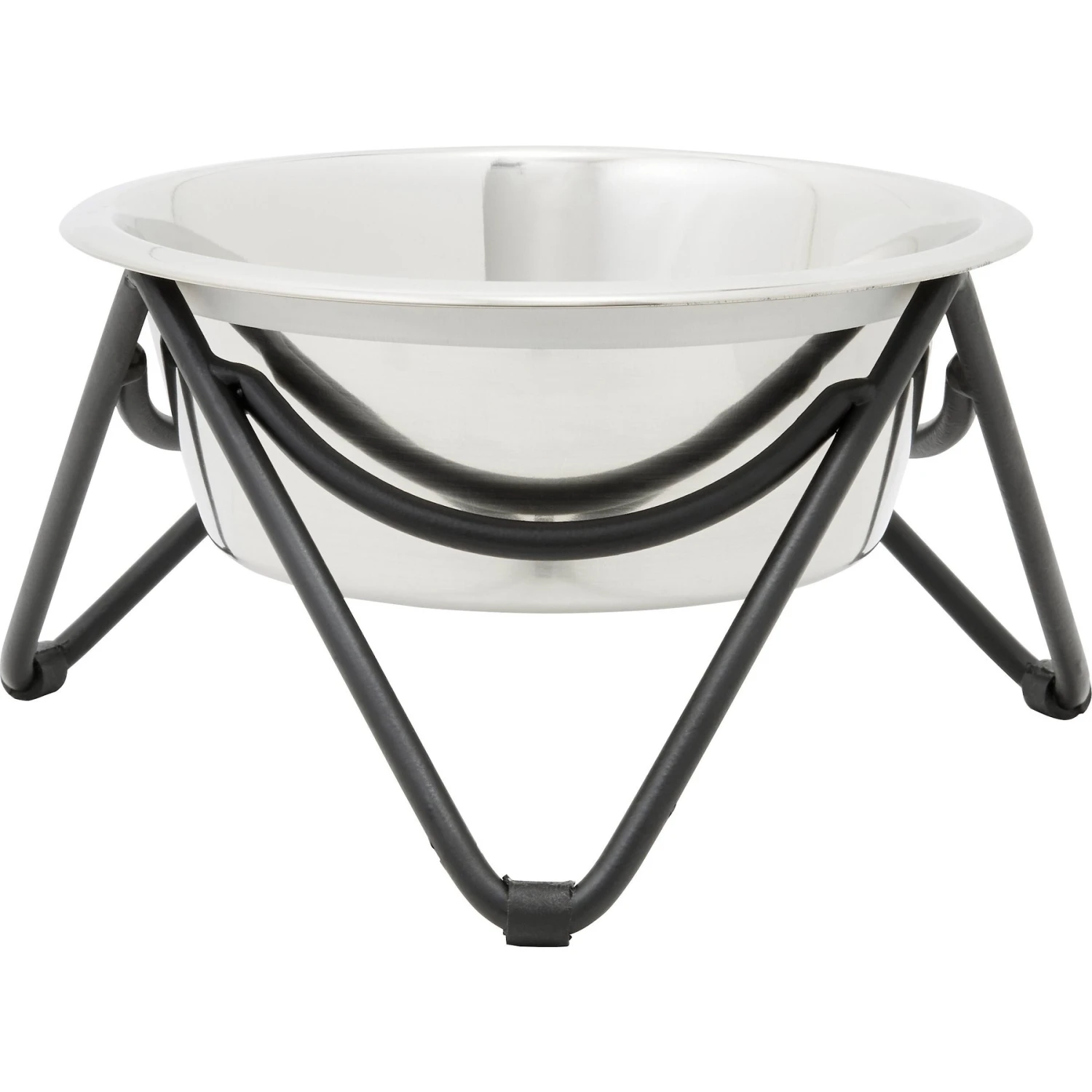 Frisco Triangle Iron Non-Skid Elevated Dog & Cat Bowl