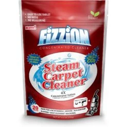 Fizzion Steam Carpet Cleaner Tablets, 20 Count
