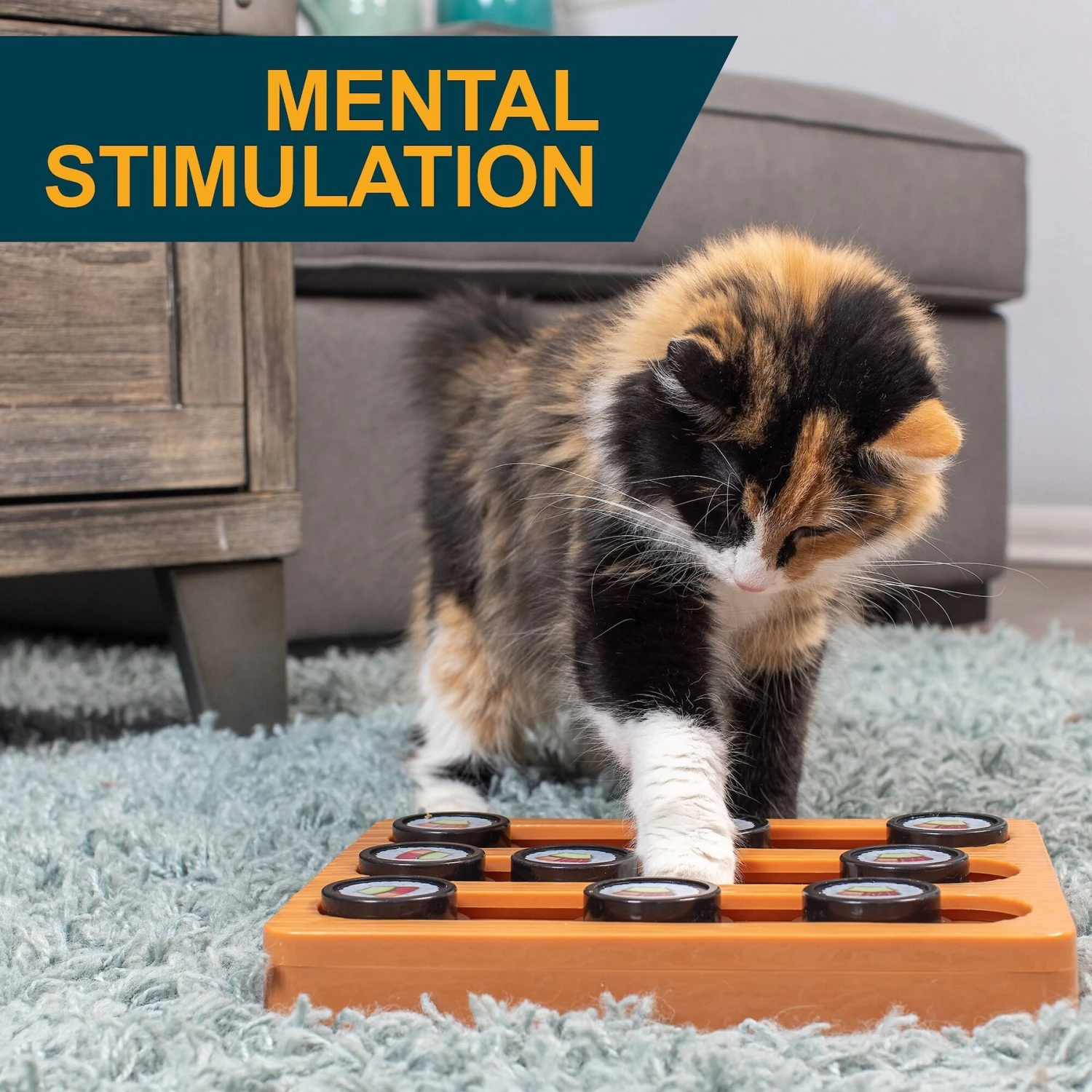 OurPets Sushi Treat Dispensing Puzzle Dog & Cat Toy - Image 3