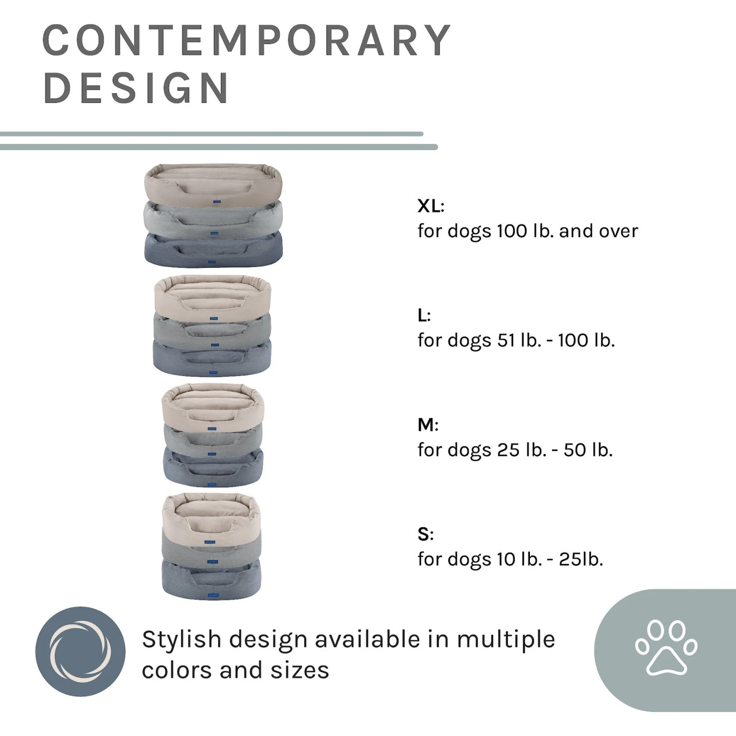 Sam's Pets Missy Round Dog Bed - Image 5