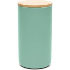 Waggo Simple Solid Ceramic Dog & Cat Treat Jar